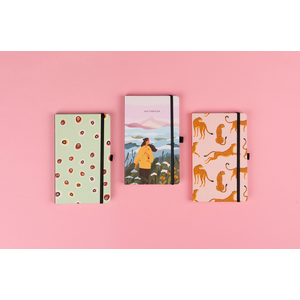 Fotografie k reklamnímu předmětu „NOTIQUE Notes Krajina, linkovaný, 13 x 21 cm“