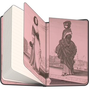 Fotografie k reklamnímu předmětu „NOTIQUE Notes Růže Kateřiny Winterové, linkovaný, 13 x 21 cm“