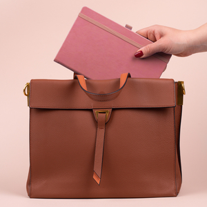 Fotografie k reklamnímu předmětu „NOTIQUE Notes Růžový, linkovaný, 13 x 21 cm“