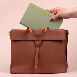 Fotografie k reklamnímu předmětu „NOTIQUE Notes Zelený, linkovaný, 13 x 21 cm“