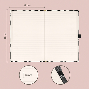 Fotografie k reklamnímu předmětu „NOTIQUE Notes Abstrakt linkovaný, 13 x 21 cm“