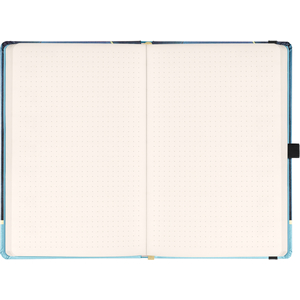 Fotografie k reklamnímu předmětu „NOTIQUE Notes Alfons Mucha – Luna, tečkovaný, 13 x 21 cm“