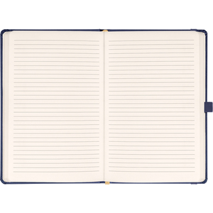 Fotografie k reklamnímu předmětu „NOTIQUE Notes Balacron, tmavě modrý, linkovaný, 15 x 21 cm“