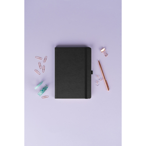 Fotografie k reklamnímu předmětu „NOTIQUE Notes Aprint, černý, linkovaný, 15 x 21 cm“