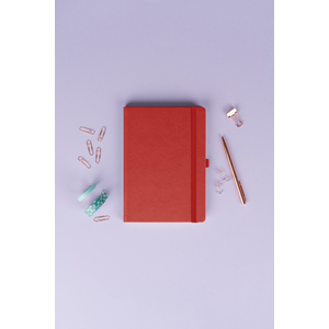 Fotografie k reklamnímu předmětu „NOTIQUE Notes Aprint, červený, linkovaný, 15 x 21 cm“