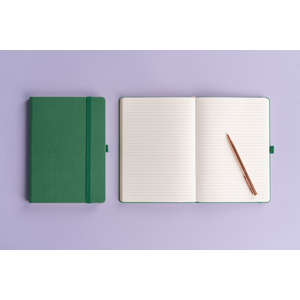 Fotografie k reklamnímu předmětu „NOTIQUE Notes Aprint, zelený, linkovaný, 15 x 21 cm“