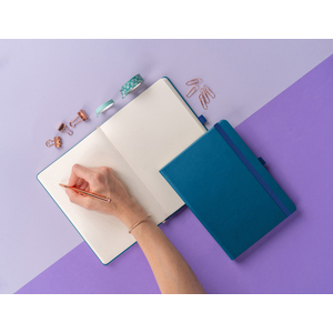 Fotografie k reklamnímu předmětu „NOTIQUE Notes Aprint, modrý, tečkovaný, 15 x 21 cm“