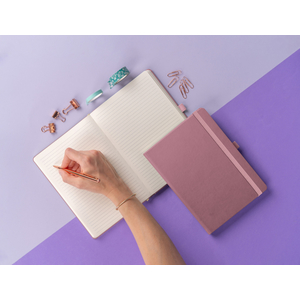 Fotografie k reklamnímu předmětu „NOTIQUE Notes Aprint Neo, růžový, linkovaný, 15 x 21 cm“