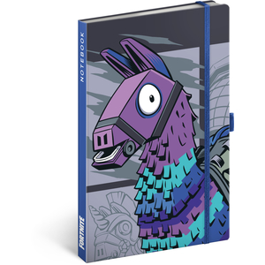 Fotografie reklamního předmětu „NOTIQUE Notes Fortnite – Llama, linkovaný, 13 x 21 cm“