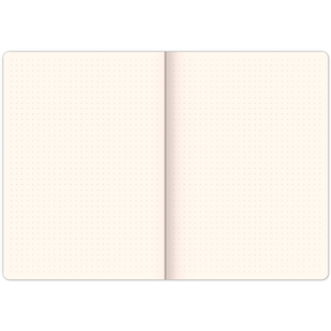 Fotografie k reklamnímu předmětu „NOTIQUE Notes Vivella Classic modrý/bílý, tečkovaný, 15 x 21 cm“