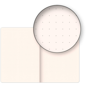 Fotografie k reklamnímu předmětu „NOTIQUE Notes Vivella Classic modrý/modrý, tečkovaný, 15 x 21 cm“