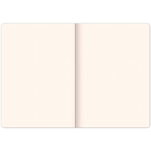 Fotografie k reklamnímu předmětu „NOTIQUE Notes Vivella Classic černý/bílý, tečkovaný, 15 x 21 cm“
