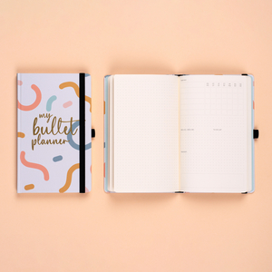 Fotografie k reklamnímu předmětu „Týdenní nedatovaný diář My Bullet Planner, 13 × 21 cm CZ/SK“
