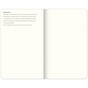 Fotografie k reklamnímu předmětu „Nedatovaný plánovač Note to self, 5 minut denně, 13 × 21 cm“