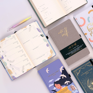 Fotografie k reklamnímu předmětu „Nedatovaný plánovač Note to self, 5 minut denně, 13 × 21 cm“