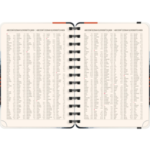 Fotografie k reklamnímu předmětu „NOTIQUE Spirálový 18měsíční diář Petito – Japonsko 2025/2026, 13 x 18 cm“