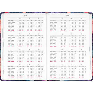 Fotografie k reklamnímu předmětu „NOTIQUE 18měsíční diář Petito – Kytice 2025/2026, 11 x 17 cm“