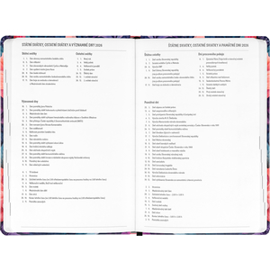 Fotografie k reklamnímu předmětu „NOTIQUE 18měsíční diář Petito – Kytice 2025/2026, 11 x 17 cm“