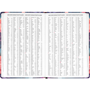 Fotografie k reklamnímu předmětu „NOTIQUE 18měsíční diář Petito – Kytice 2025/2026, 11 x 17 cm“