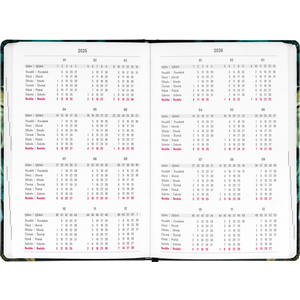 Fotografie k reklamnímu předmětu „NOTIQUE 18měsíční diář Petito – Monstera 2025/2026, 11 x 17 cm“