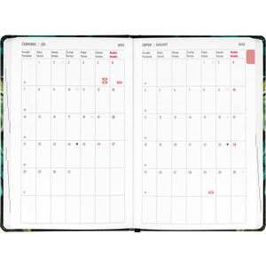 Fotografie k reklamnímu předmětu „NOTIQUE 18měsíční diář Petito – Monstera 2025/2026, 11 x 17 cm“