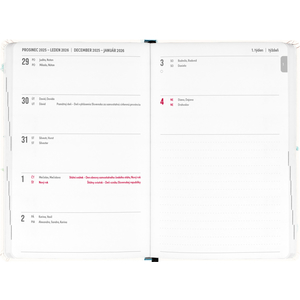 Fotografie k reklamnímu předmětu „NOTIQUE 18měsíční diář Petito – Herbář 2025/2026, 11 x 17 cm“