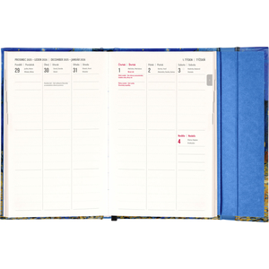 Fotografie k reklamnímu předmětu „NOTIQUE Týdenní magnetický diář Vincent van Gogh 2026, 13 x 21 cm“