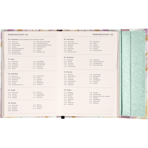 Fotografie k reklamnímu předmětu „NOTIQUE Týdenní magnetický diář Růžový mramor 2026, 11 x 16 cm“