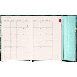 Fotografie k reklamnímu předmětu „NOTIQUE Týdenní magnetický diář Monstera 2026, 11 x 16 cm“