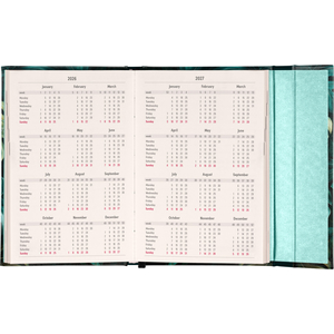 Fotografie k reklamnímu předmětu „NOTIQUE Týdenní magnetický diář Monstera 2026, 11 x 16 cm“