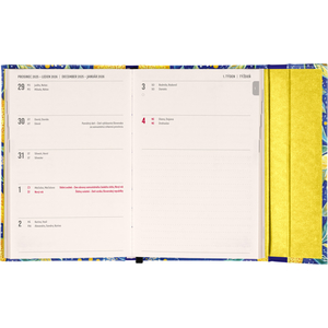 Fotografie k reklamnímu předmětu „NOTIQUE Týdenní magnetický diář Citrony 2026, 11 x 16 cm“