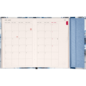 Fotografie k reklamnímu předmětu „NOTIQUE Týdenní magnetický diář Porcelánový květ 2026, 11 x 16 cm“