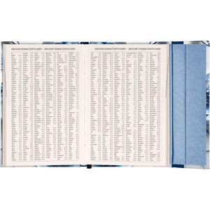 Fotografie k reklamnímu předmětu „NOTIQUE Týdenní magnetický diář Porcelánový květ 2026, 11 x 16 cm“