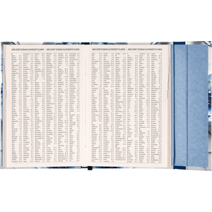 Fotografie k reklamnímu předmětu „NOTIQUE Týdenní magnetický diář Porcelánový květ 2026, 11 x 16 cm“