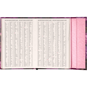 Fotografie k reklamnímu předmětu „NOTIQUE Týdenní magnetický diář Fialové květy 2026, 11 x 16 cm“