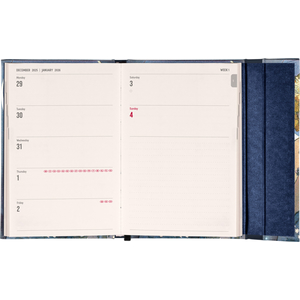 Fotografie k reklamnímu předmětu „NOTIQUE Týdenní magnetický diář Alfons Mucha 2026, 11 x 16 cm“