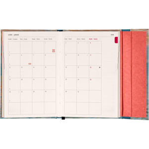 Fotografie k reklamnímu předmětu „NOTIQUE Týdenní magnetický diář Claude Monet 2026, 11 x 16 cm“