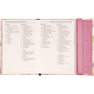 Fotografie k reklamnímu předmětu „NOTIQUE Týdenní magnetický diář Ptáčci 2026, 11 x 16 cm“