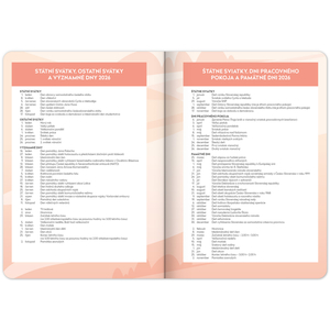 Fotografie k reklamnímu předmětu „NOTIQUE Rodinný diář – pomocník všech rodičů 2026, 15 x 21 cm“