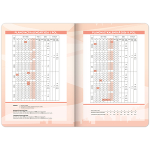 Fotografie k reklamnímu předmětu „NOTIQUE Rodinný diář – pomocník všech rodičů 2026, 15 x 21 cm“