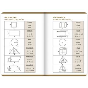 Fotografie k reklamnímu předmětu „NOTIQUE Studentský diář Academia (září 2025 – prosinec 2026), 9,8 x 14,5 cm“