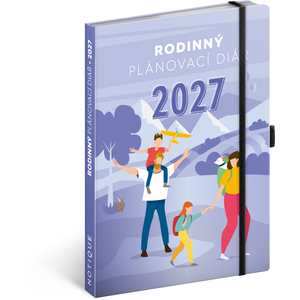 Fotografie reklamního předmětu „NOTIQUE Rodinný diář – pomocník všech rodičů 2027, 15 x 21 cm“