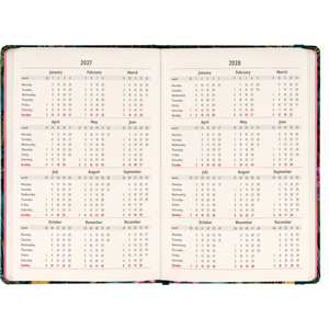 Fotografie k reklamnímu předmětu „NOTIQUE Weekly Purse size planner Tropical Jungle 2027, 9,8 x 14,5 cm“