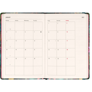 Fotografie k reklamnímu předmětu „NOTIQUE Weekly Purse size planner Tropical Jungle 2027, 9,8 x 14,5 cm“