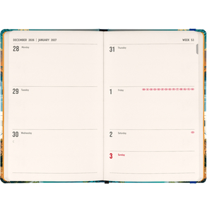 Fotografie k reklamnímu předmětu „NOTIQUE Weekly Purse size planner Riviera 2027, 9,8 x 14,5 cm“