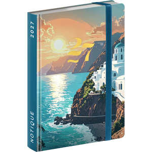 Fotografie reklamního předmětu „NOTIQUE Weekly Purse size planner Riviera 2027, 9,8 x 14,5 cm“