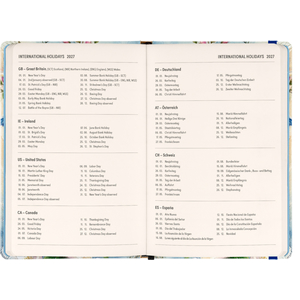 Fotografie k reklamnímu předmětu „NOTIQUE Weekly Purse size planner Birds 2027, 9,8 x 14,5 cm“