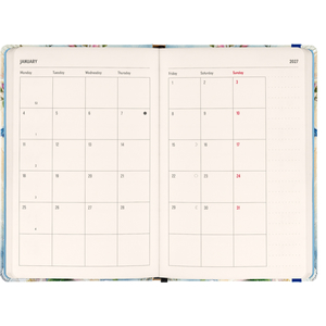 Fotografie k reklamnímu předmětu „NOTIQUE Weekly Purse size planner Birds 2027, 9,8 x 14,5 cm“