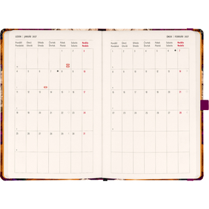 Fotografie k reklamnímu předmětu „NOTIQUE Planbook diář/notes Vintage květy 2027, 13 x 21 cm“