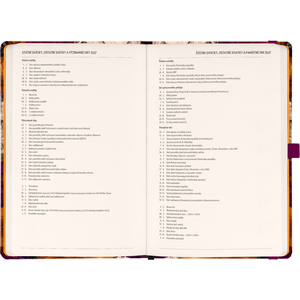 Fotografie k reklamnímu předmětu „NOTIQUE Planbook diář/notes Vintage květy 2027, 13 x 21 cm“